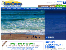 Tablet Screenshot of oceanterrace.com